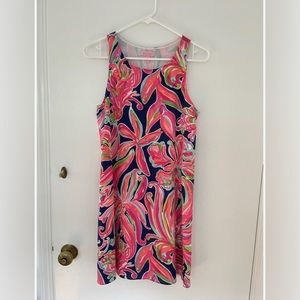 Lilly Pulitzer Emma A-line dress in Navy